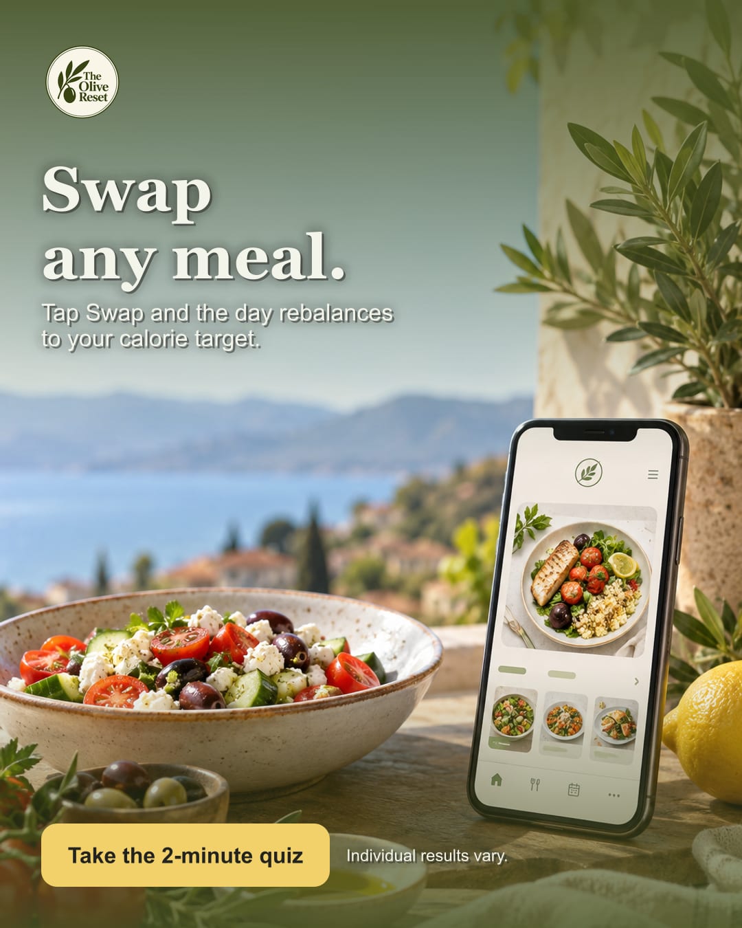 Swap any meal, 1080×1350