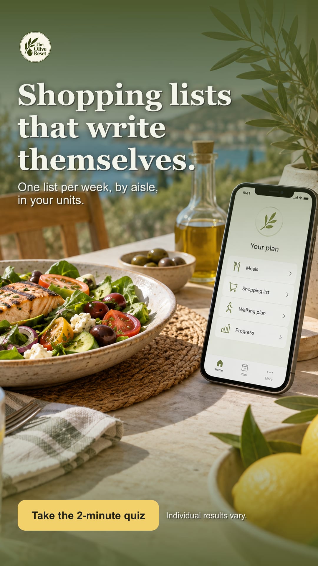 Shopping lists that write themselves, 1080×1920